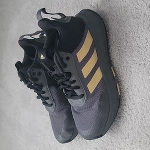 Adidas boys high top sneakers